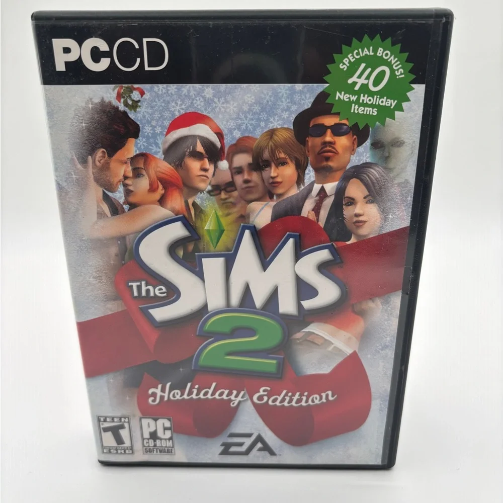 EA The Sims 2 Holiday Edition PC Game all 5 games in case